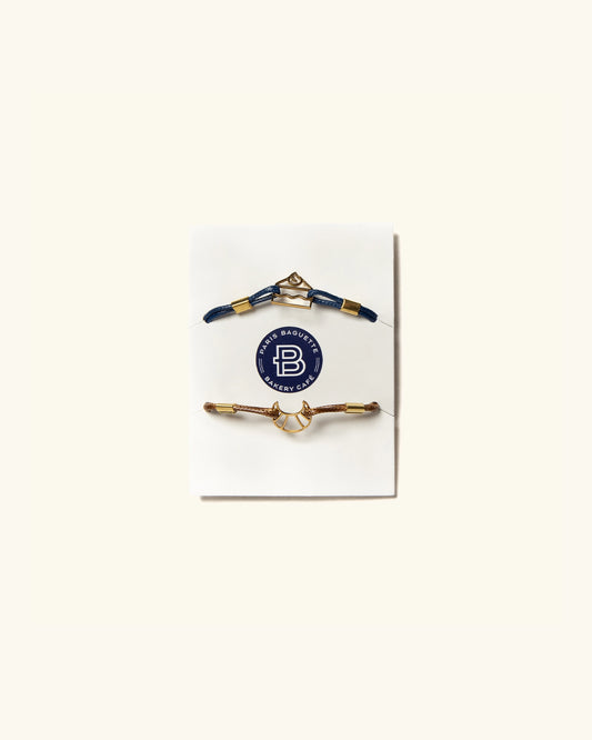Croissant & Cake Bracelet Set