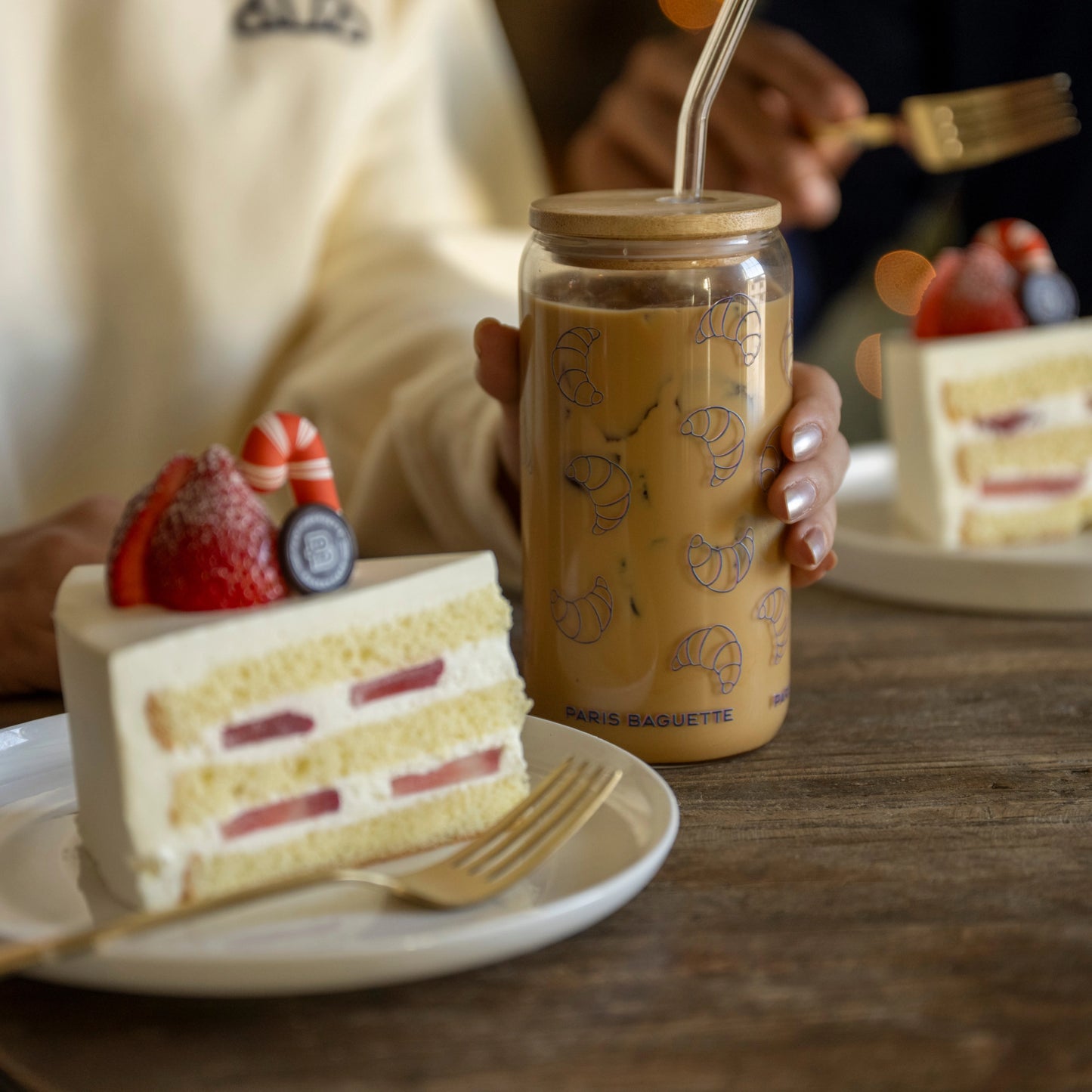 Croissant Glass Tumbler