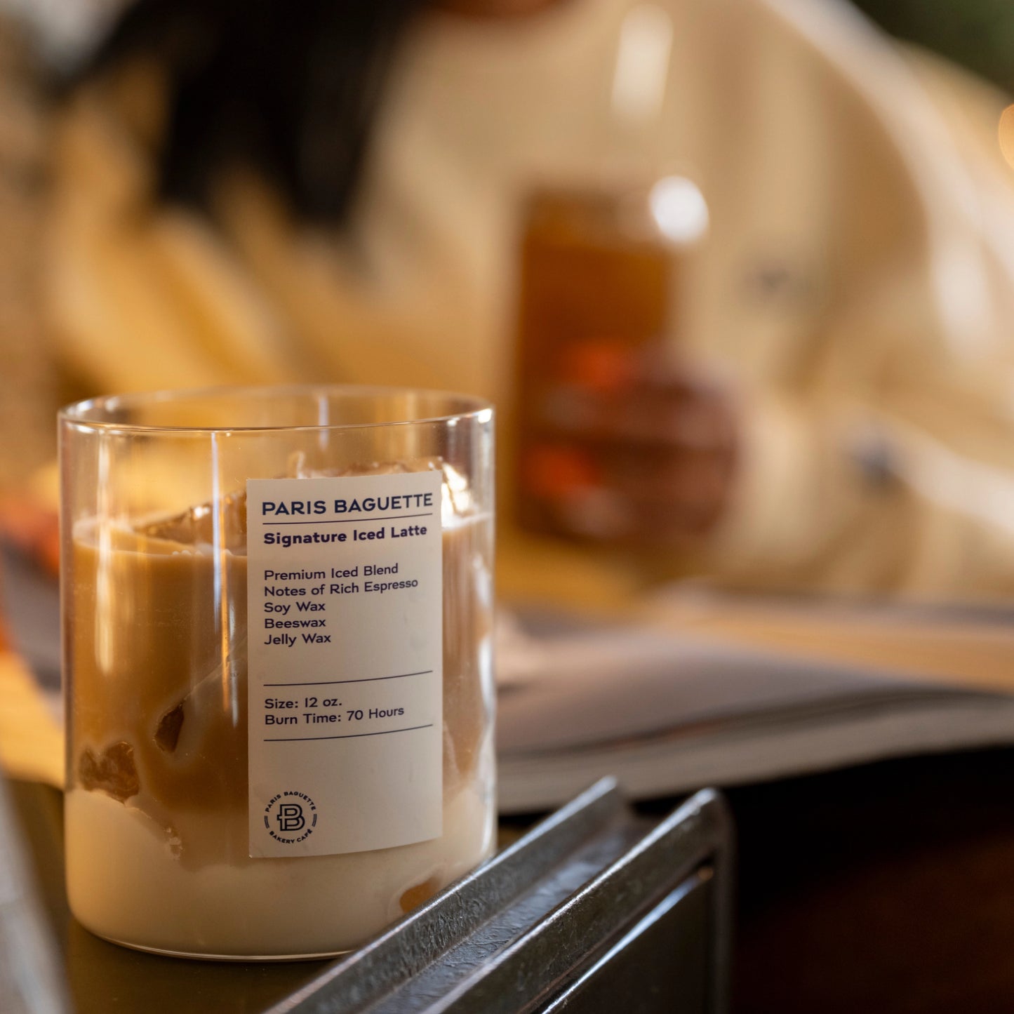 Signature Latte Candle